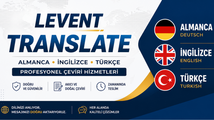 Almanca İngilizce ve Türkçe profesyonel çeviri yaparım