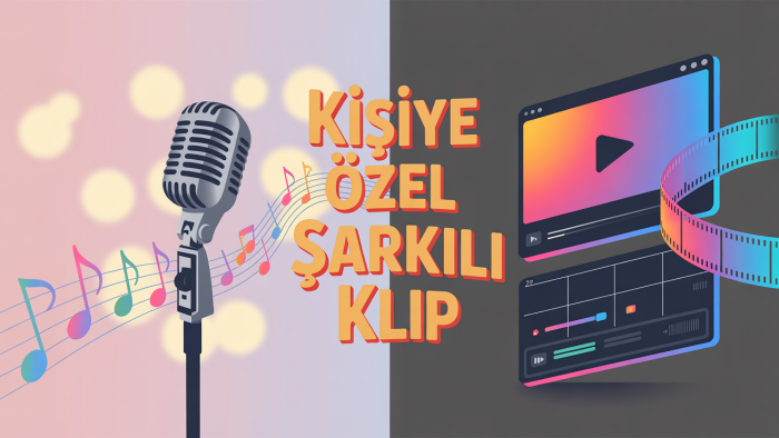 anılarınızı ölümsüzleştiririm, şarkılı klip hazırlarım