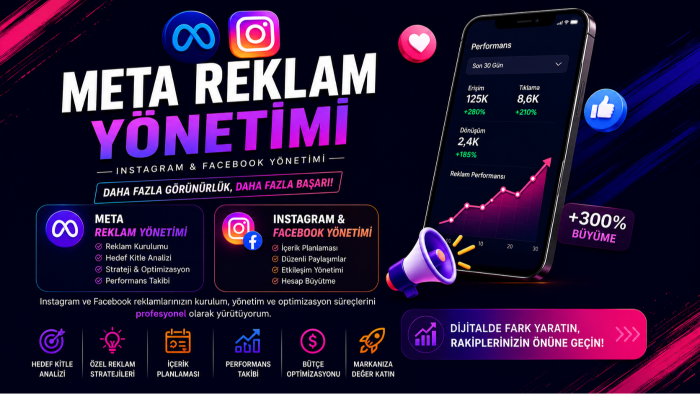 Facebook ve Instagram reklamlarınızı  A +++  yönetebilirim