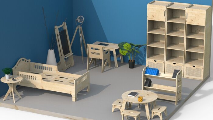 3D modelleme programları ile düşündüklerini tasarlayabilirim