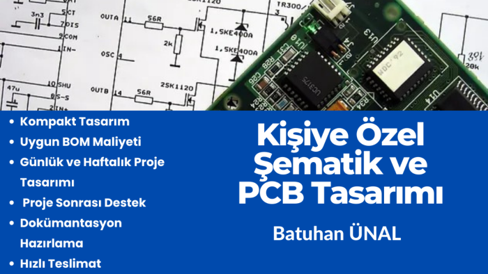 PCB projenizi en hızlı ve verimli biçimde tasarlayabilirim
