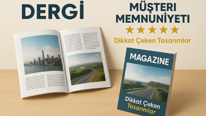 profesyonel dergi tasarımı yapmaktayım