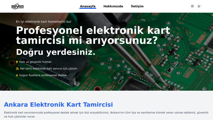 hayalinize göre kurumsal websitesi tasarlayabilirim