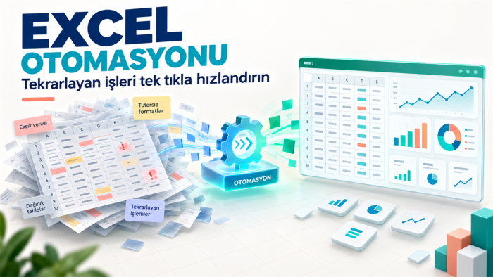Excel'inizi otomatik rapor sistemine dönüştürürüm