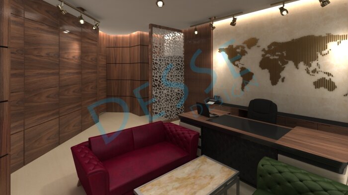 3D Ofis Mekan Tasarımı ve Görselleştirme yaparım