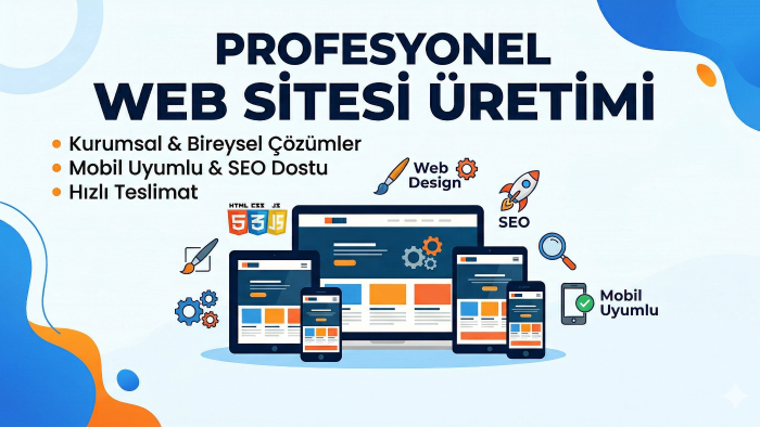 profesyonel web sitesi tasarlayabilirim