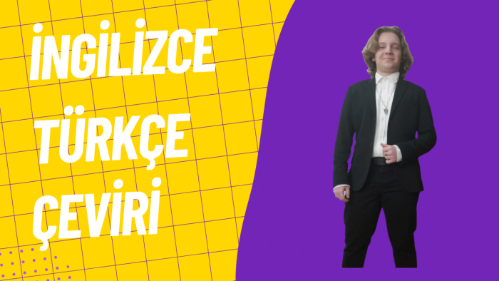 İngilizce-Türkçe çift taraflı çeviri yapıyorum