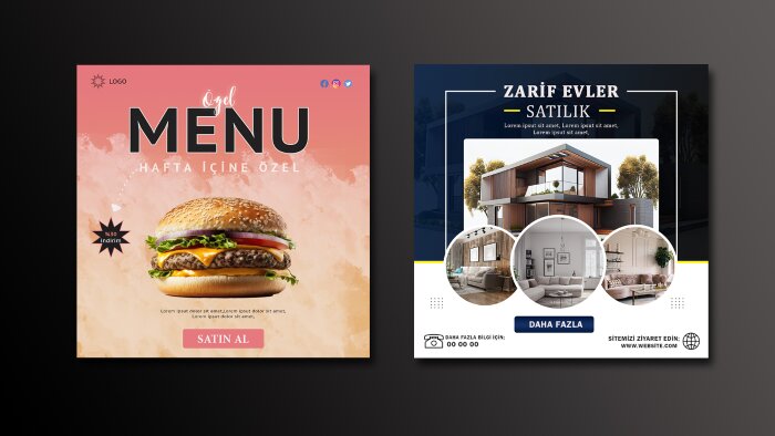 profesyonel reklam ve banner tasarımları yapabilirim