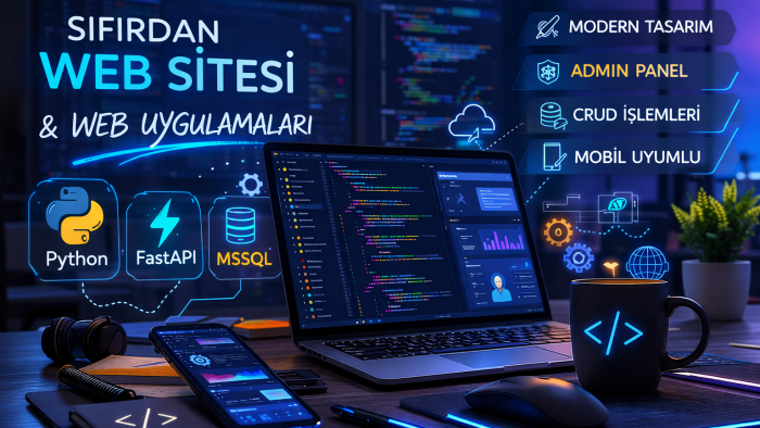 isteğinize uygun sıfırdan web sitesi oluşturabilirm