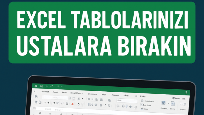 sizin için profosyonel excel tabloları yapabilirim