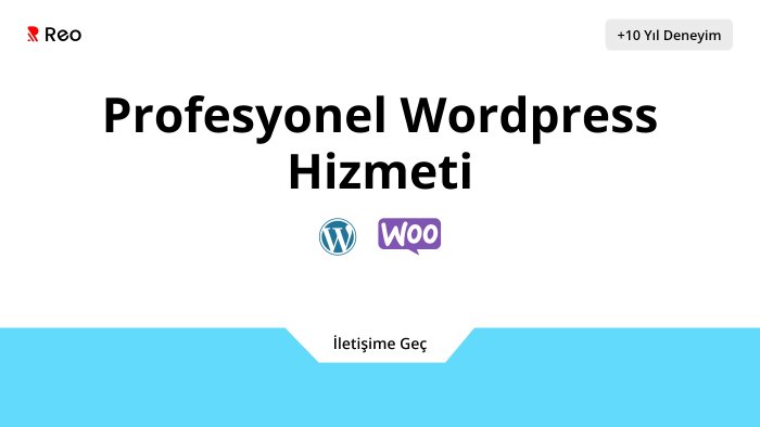 size profesyonel wordpress hizmeti verebilirim