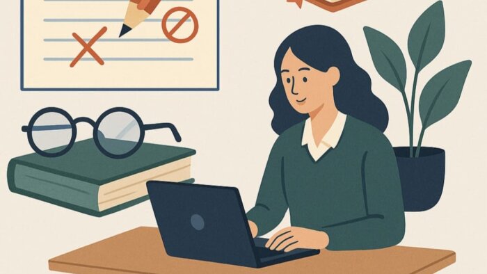 akademik metinleri düzenleme yapıyorum