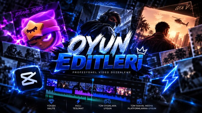 profesyonel oyun editleri hazırlıyorum