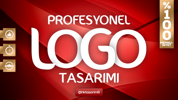 modern ve minimal logo tasarlarım