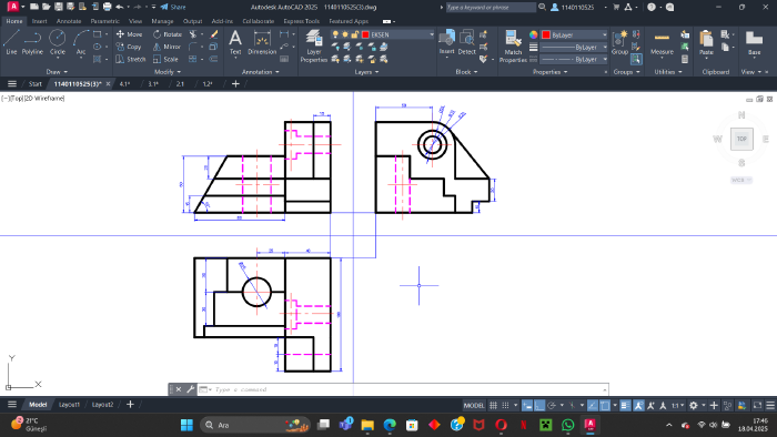 teknik çizim ve 3D modelleme yaparım