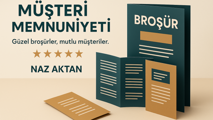 profisyonel şekilde broşür ve el ilanı tasarlamaktayım