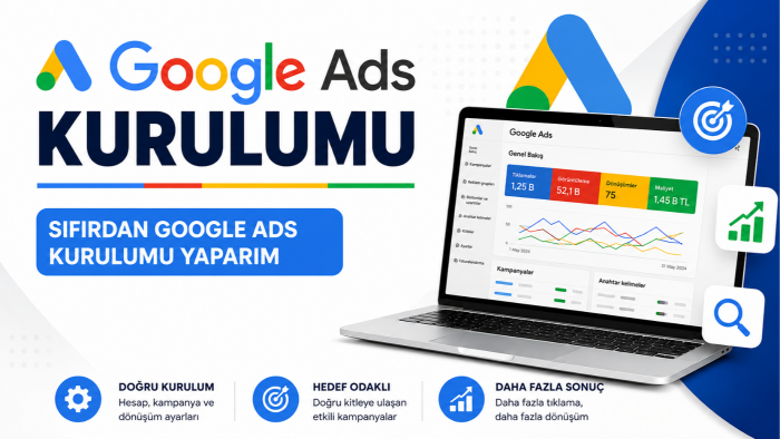 profesyonel bir şekilde google ads hesabınızı kurarım