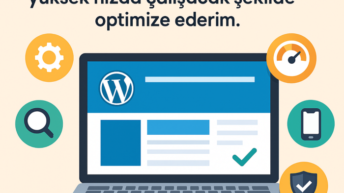wordpress projeleriniz için profesyonel destek sağlıyorum