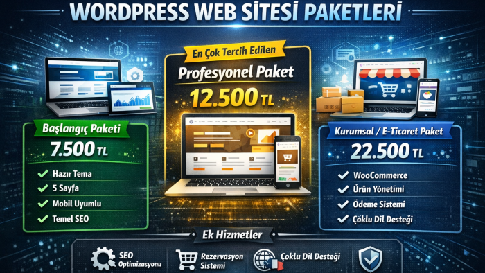 mobil uyumlu anahtar teslim web sitesi yaparım
