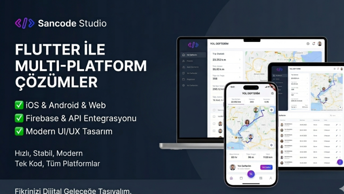 Flutter ile profesyonel mobil uygulamanızı geliştiririm