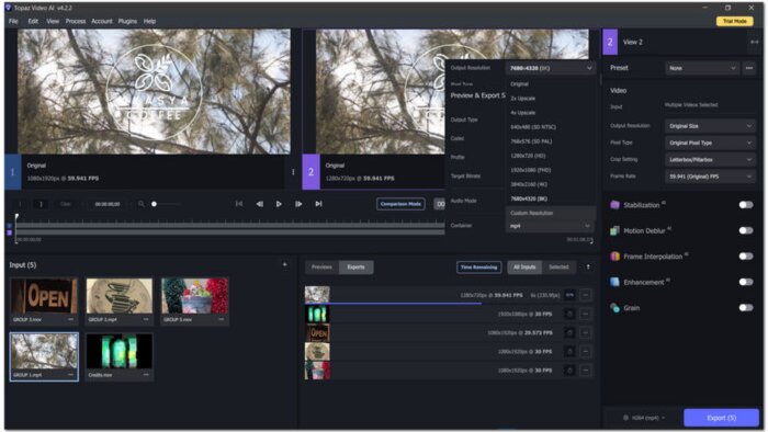 eski video çözünürlüğünü yükseltirim, kaliteyi arttırırım