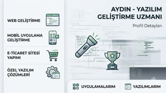 mobil platformlarda uctan uca gelistirme hizmeti sunuyorum