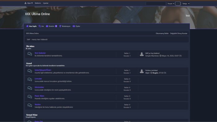 forum kurulumu, tema kurulumu ve plugin ayarları yaparım