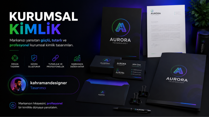 kurumsal kimlik tasarımınızı yapabilirim