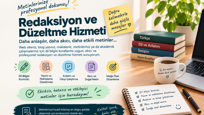 yapay zeka içeriklerinizi düzenlerim
