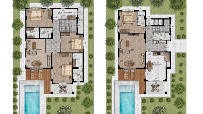 mimari plan renklendirme ve 2D görselleştirmelerini yaparım