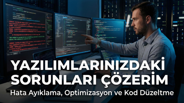 yazılım sorunlarınızı çözebilirim