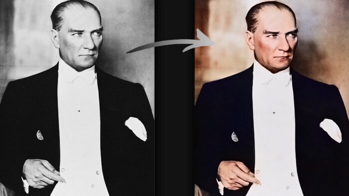 siyah-beyaz fotoğraflarınızı renklendirebilirim