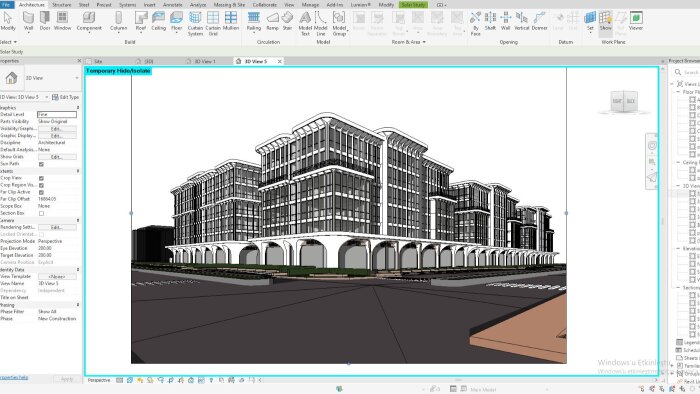 kompleks projeleri Revit'te profesyonel modelleyebilirim