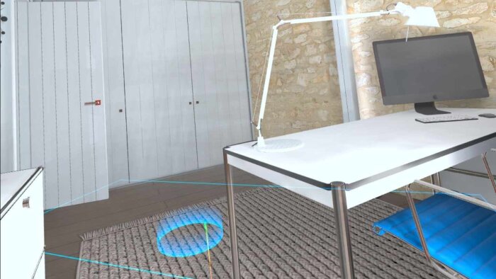 mimari interaktif sanal gerçeklik(VR) uygulaması oluştururum