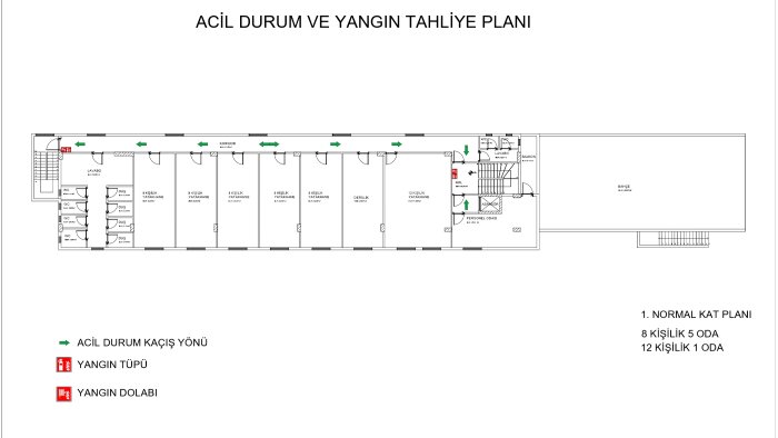 yangın tahliye planı çizebilirim