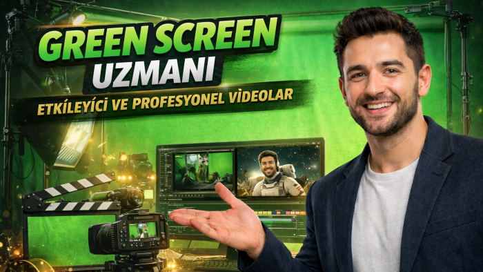 green screen & vfx ile film edit yaparım