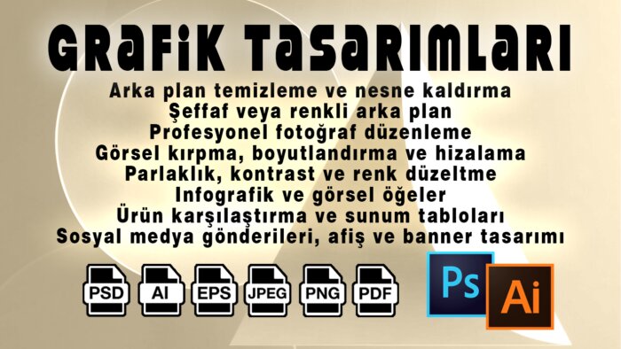grafik tasarımları ve sosyal medya görselleri yaparım