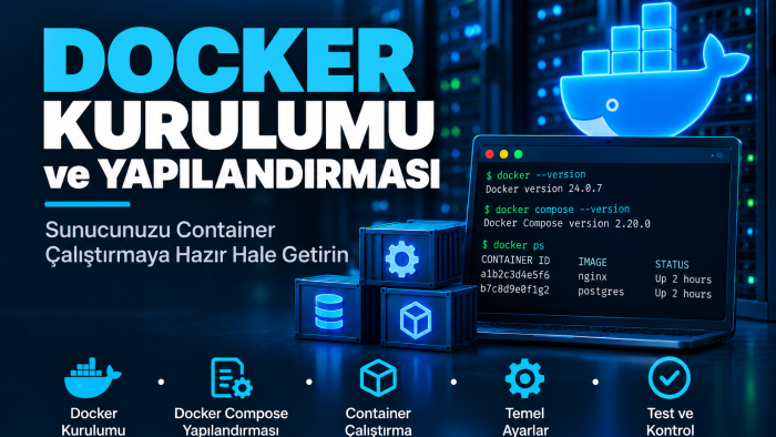 Docker kurulumu ve yapılandırması yapabilirim