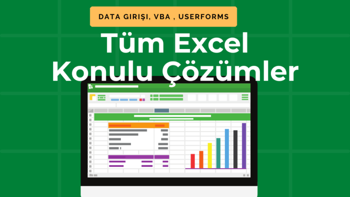 tüm EXCEL süreçlerinizde profesyonel destek sağlayabilirim