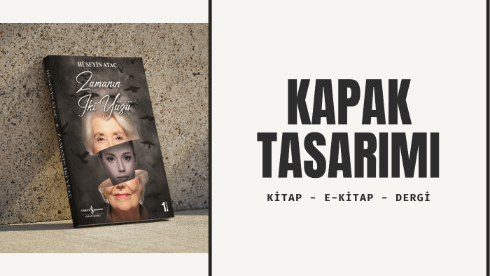 kitap ve dergi kapakları tasarlarım