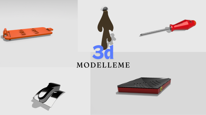 3d modelleme yaparım