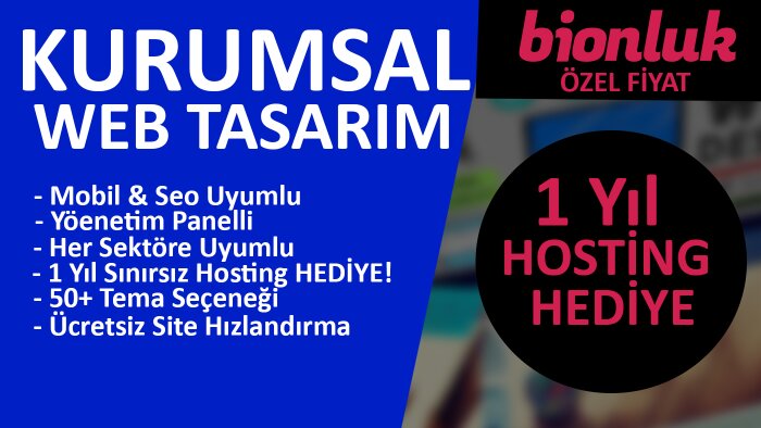 kurumsal web sitesi yaparım