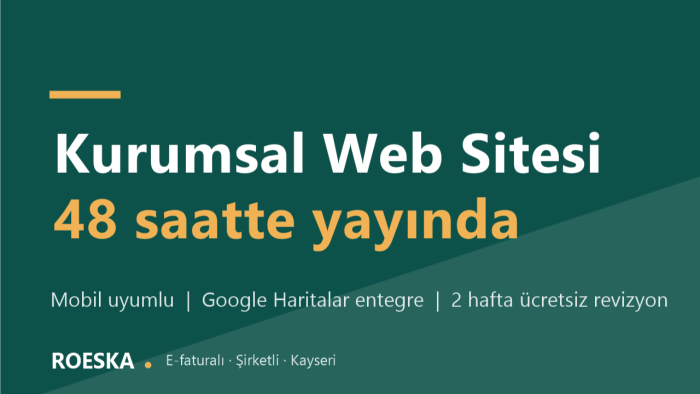 mobil uyumlu web sitenizi tasarlar ve yayına alırım