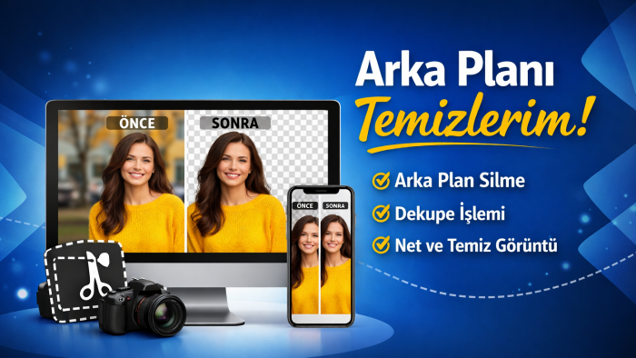 görsellerinizin arka planını temizleyebilirim