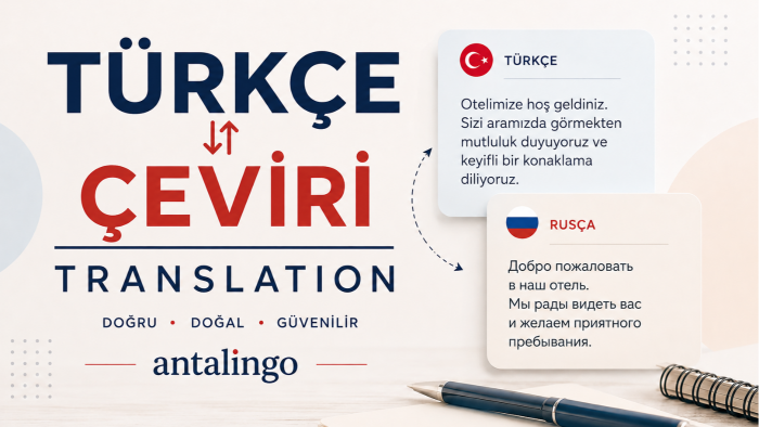 Rusça ve Türkçe çevirilerinizi eksiksiz teslim ediyorum