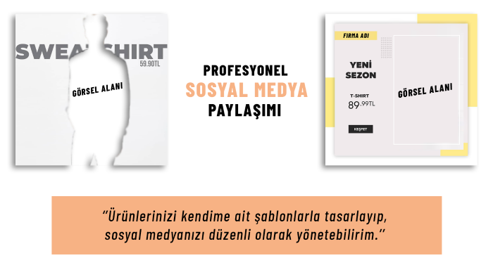 sosyal medyanızı yönetebilirim