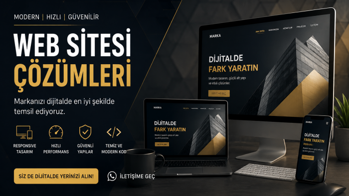 modern ve mobil uyumlu web siteleri yaparım