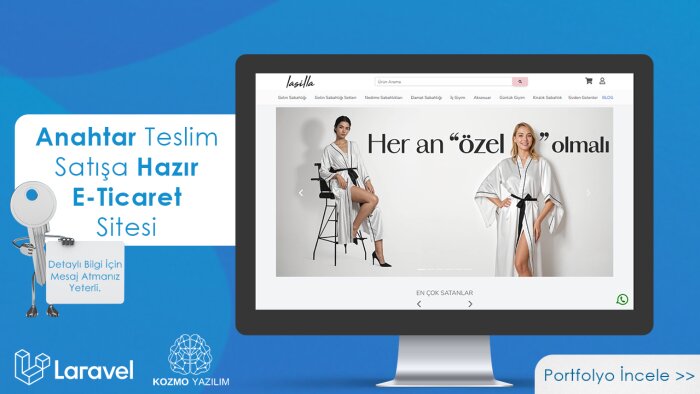 anahtar teslim özel e-ticaret altyapısı sağlarım
