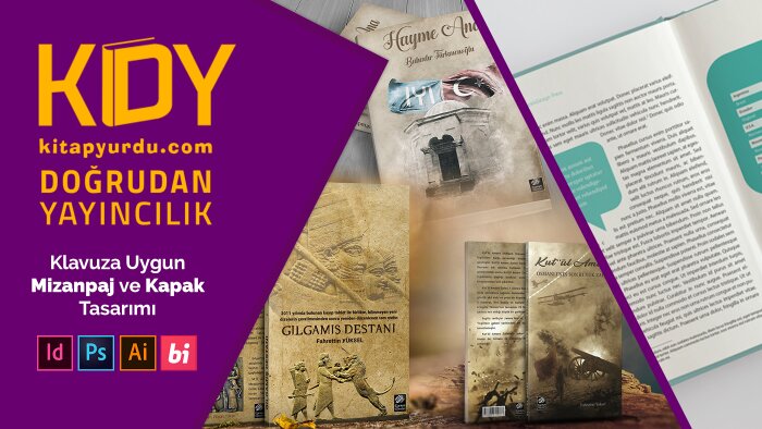 Kitapyurdu doğrudan yayıncılık için  uygun tasarım yaparım