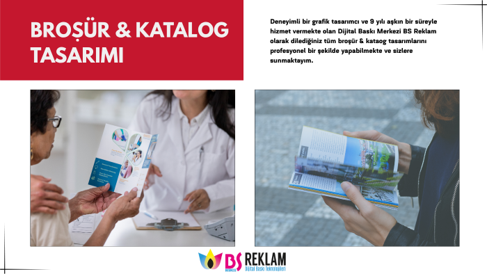 profesyonel bir şekilde broşür & katalog tasarımı yaparım